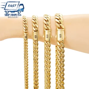 Luxury Cuban Link Chain Necklace