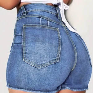 Casual Summer Jean Pocket Shorts
