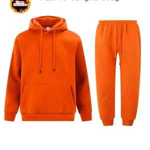 Men's Casual Hoodie Jogger Set